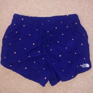 North face athletic shorts